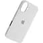 Чохол Silicone Case для Apple iPhone 16 Plus White AA [115100] - мініатюра 3