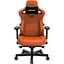 Геймерское кресло Anda Seat Kaiser 3 XL Leather Orange (AD12YDC-XL-01-O-PV/C) [121765] - миниатюра 1