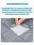 Штора теплозберігаюча на липучках Сіра H 110 x 120 см - мініатюра 5