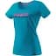 Футболка жіноча Dynafit Graphic Cotton Wmn синя L - мініатюра 1