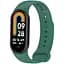 Ремінець для фітнес-браслета Lemfo для Xiaomi Mi Band 8 і 9 зелений - мініатюра 1