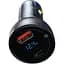 Автомобільний зарядний пристрій Baseus Particular Digital Display Dual QC4.0+ 65W [CCKX-C0G] [110005] - мініатюра 4