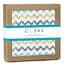 Пелюшки муслінові Cosas Color Wave 75x75 см, блакитні - мініатюра 1