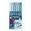 Набор маркеров Koi Coloring Brush Pen GRAY 6цв Sakura - миниатюра 1