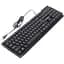 Клавиатура проводная Maxxter KBM-U01-UA USB Black - миниатюра 3