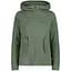 Флісова кофта CMP Women's Fleece with Drawstring Waistband Swamp XXS (1097-34D5586-E452 34) - мініатюра 1