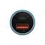 Зарядний пристрій Baseus Golden Contactor Max Dual 2 порт Type-C + USB CGJM000103 blue - мініатюра 3