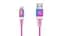 Кабель REAL-EL USB - Lightning (M/M), 1 м, Rainbow (EL123500051) - миниатюра 1