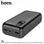 УМБ Hoco Serenity digital display большой capacity power bank DB34B 30000mAh 3 порта черная - миниатюра 1