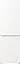 Холодильник Gorenje NRK6191PW4 185х60х60см 2 двері 203(99) л А+ NF+ режим (NRK6191PW4) - мініатюра 1