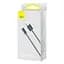 Кабель Baseus Dynamic Series Fast Charging Data Cable USB to iP 2.4 A 2 m Grey (CALD000516) - мініатюра 10