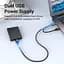 Кабель Vention USB 3.0 A Male to Micro-B Male Cable with USB Power Supply PVC Type 0.5m Black (CQPBD) - миниатюра 4