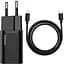 Сетевое зарядное устройство Baseus Super Si 1Type-C + Cable Type-C to Lightning 20W TZCCSUP-B01 Black - миниатюра 1