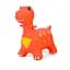 Дитяча іграшка-стрибун "Динозавр" Bambi MS 4152-1(Orange) гума, до 20 кг - мініатюра 1
