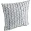 Декоративная подушка Руно Grey Braid, 40х40 см (Р311.52_Grey Braid) - миниатюра 1