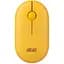 Бездротова мишка для ноутбука 2E MF300 Silent WL/BT жовтий - мініатюра 1