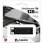 USB флеш-накопитель Kingston DataTraveler 70 128GB USB-C 3.2 Gen 1 Black (DT70/128GB) [66935] - миниатюра 3