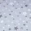 Простынь на резинке Moon&Star Silver Stars Бязь Gold Люкс 90х200х25 см - миниатюра 3