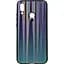 Чехол-накладка Toto Aurora Print Glass Case HuAwei P Smart 2019 Blue - миниатюра 1