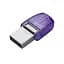 USB флеш накопитель Kingston 64GB DataTraveler microDuo 3C USB 3.2/Type C (DTDUO3CG3/64GB) - миниатюра 2
