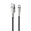 Кабель ColorWay USB - micro USB (M/M), Metal Head, 2.4 А, 1 м, Black (CW-CBUM046-BK) - миниатюра 9