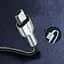 Кабель ColorWay USB - micro USB (M/M), Metal Head, 2.4 А, 1 м, Black (CW-CBUM046-BK) - миниатюра 3