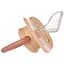 Пустышка Canpol babies Toys силиконовая анатомическая 0-6 мес. розовая (23/256_pin2) - миниатюра 2
