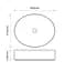Умивальник накладний Mixxus Premium Ellipse-0104 marble 550x415x140 мм MP6554, Мармур - мініатюра 2