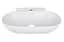 Комплект Qtap Cardinal: Раковина подвесная/накладная овальная 565х400х130 мм White + Донный клапан PU02 (QT0411K177WN47330) - миниатюра 2