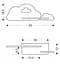 Настінний світильник Candellux 21-76717 CLOUD - мініатюра 3