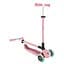 Самокат Globber Go Up Active Lights 360 колеса світяться до 20/50кг від 1 року пастельно-рожевий (749-310) - мініатюра 12