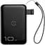 Портативна батарея Powerbank Baseus Xiaomini S Wireless Charger 10000 mAh PPXFF10W-01 Black - мініатюра 1