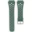 Силіконовий перфорований ремінець Watchbands Samsung Galaxy Watch 3 45mm - зелено-чорний (WB008GREENBLACK-2021-3) - мініатюра 1