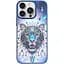 Чохол Epik TPU+PC Crystal Hunt with MagSafe для Apple iPhone 16 Pro (6.3) Blue - мініатюра 1