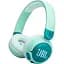 Наушники беспроводные для детей JBL Junior 320BT (JBLJR320BTGRN) зеленые JBLJR320BTGRN - миниатюра 1