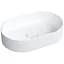 Умывальник Omnires Ovo 55x36 white OVOUNBP, Белый - миниатюра 1