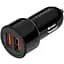 АЗУ PURIDEA CC02 2xUSB Dual Fast Charge black - миниатюра 1
