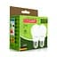 Лампочка Eurolamp LED A60 7W E27 3000K 220V акция 1+1 (MLP-LED-A60-07272(E)) - мініатюра 3