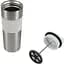 Термокружка Bergner Coffee & Tea Lovers 460 мл біла (BG-37789-WH) - мініатюра 3