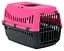 Переноска для тварин MP Bergamo GIPSY 1 Pink 44x28.5x29.5 см (двері пластик) - мініатюра 1