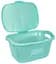 Корзина для білизни Violet House 1002 Віолетта Soft Mint 28 л (6852929) - мініатюра 2