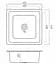 Кухонная мойка Platinum 4040 RUBA (SP000040843) - миниатюра 8