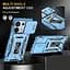 Ударопрочный чехол Camshield Army Ring для Xiaomi Redmi Note 13 Pro 4G / 14s / Poco M6 Pro 4G Голубой / Light Blue - миниатюра 4