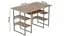 Комп'ютерний стіл Ferrum-decor Тім 75x140x60 сірий ДСП Дуб Сан-Марино 32мм (FRD-102476) - мініатюра 3