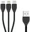 Кабель combo Micro USB+Lightning+Type-C Remax Lesu RC -050th - мініатюра 1