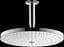 Верхній душ Hansgrohe Raindance Select S 300 2jet з тримачем зі стелі хром/білий 27337400, Хром - мініатюра 1