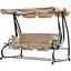 Садова гойдалка GardenLine KRE0759 Beige [144767] - мініатюра 2