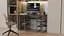Компьютерный стол Ferrum-decor Тим 75x140x60 серый ДСП Дуб Сонома Труфель 16мм (FRD-102470) - миниатюра 3
