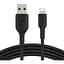Кабель Belkin Boost Up Charge USB-A to Lightning 1m Black (CAA001BT1MBK) [158791] - миниатюра 1