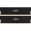 Модуль пам'яті DDR5 Crucial 2x16GB 6000MHz Pro OC Black (CP2K16G60C36U5B) [147413] - мініатюра 1